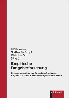Empirische Ratgeberforschung von Klinkhardt, Julius / Verlag Julius Klinkhardt GmbH & Co. KG
